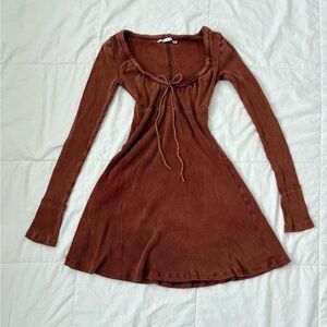 Urban Outfitters Kimchi Blue Ling Sleeve Mini dress